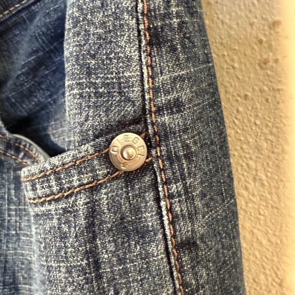 Vintage  2001 Diesel Industry Blue Bootcut Jeans Women's Size 29 Italy - Picture 10 of 15